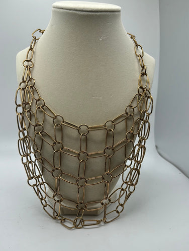 Gold Tone Chain Necklace