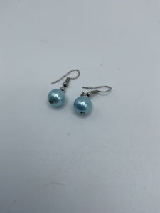 Lt. Blue bead earrings