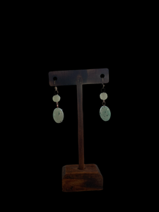 Aqua Dangle Earrings