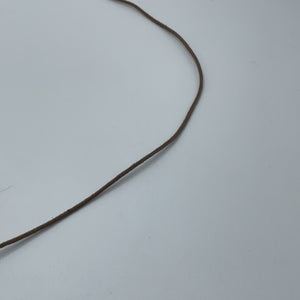 Beige stone necklace