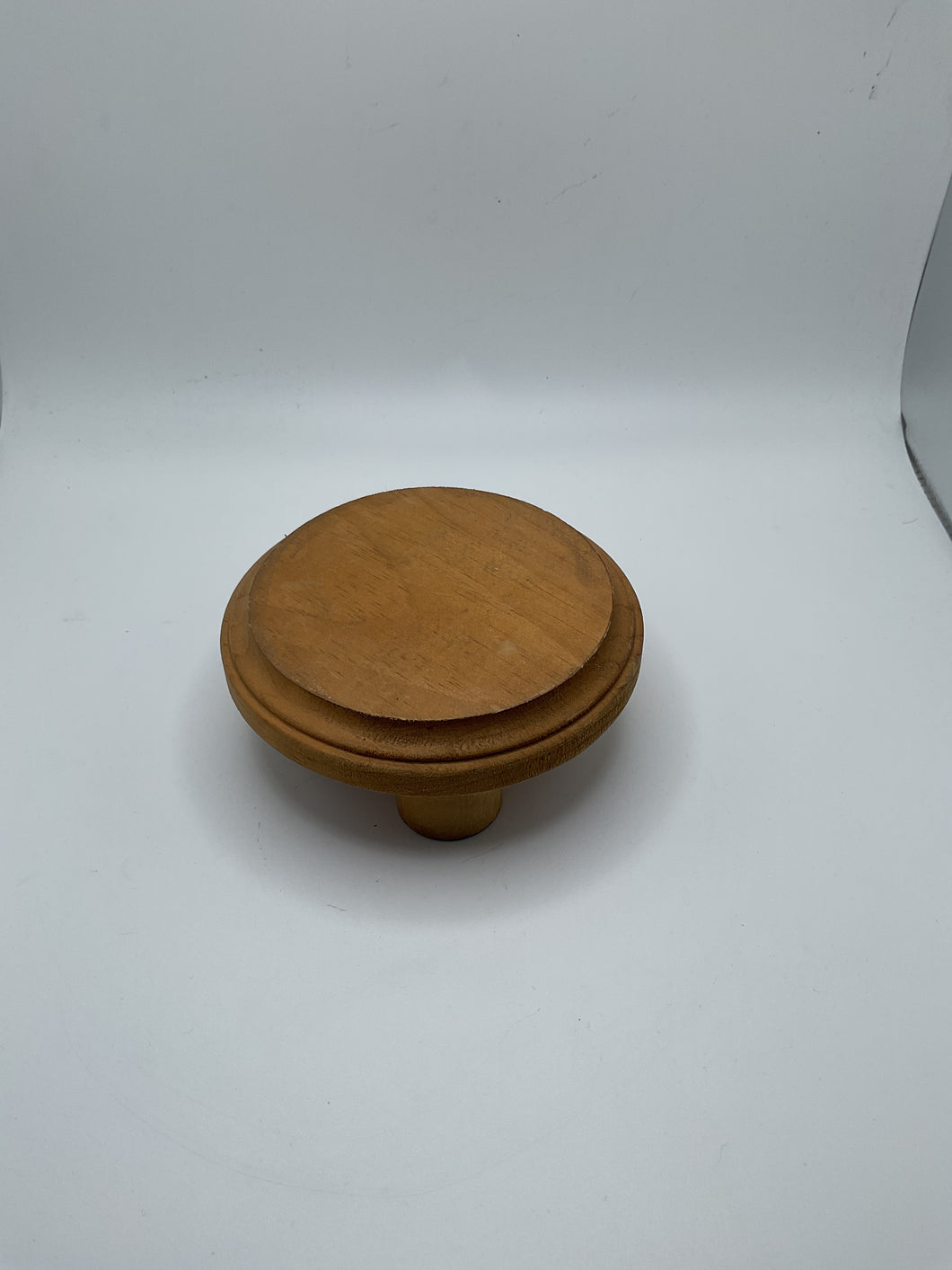 Small wooden candle stand