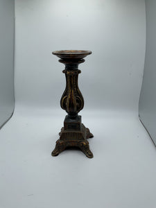 Brown candle holder