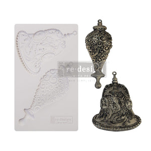 Silver Bells Decor Moulds