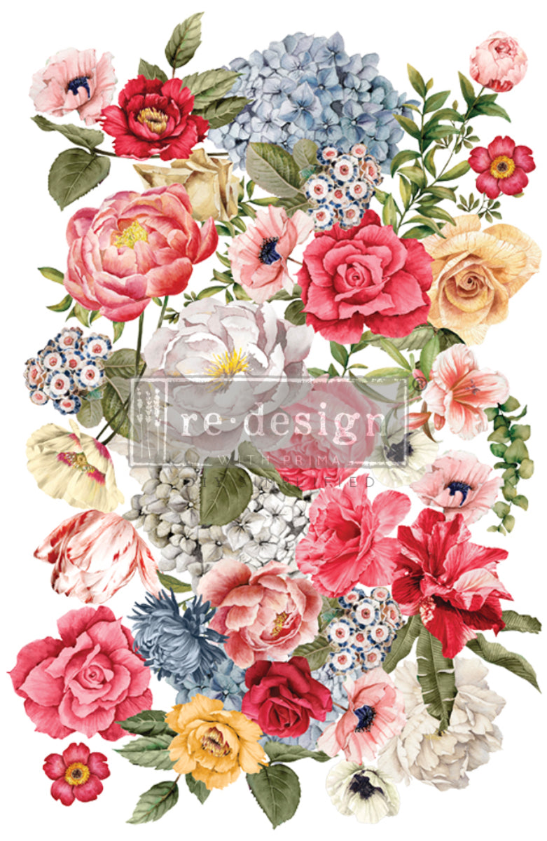 Wondrous Floral II Decor Transfers