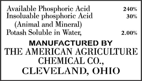 JRV American Agriculture Stencil