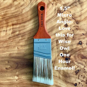 W/O 1.5” Premium Angled Brush