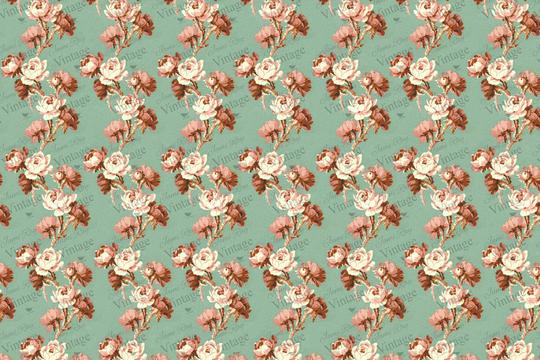 JRV - Cottage Floral Decoupage Paper