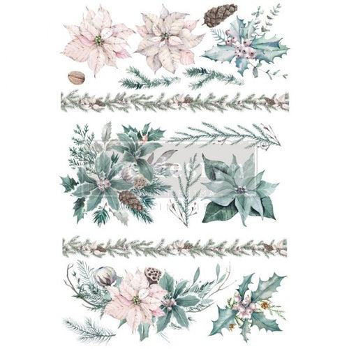 Evergreen Floral Transfer