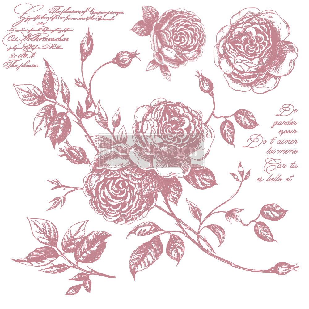 Decor Stamps - Romance Roses
