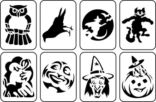 JRV VINTAGE HALLOWEEN STENCIL