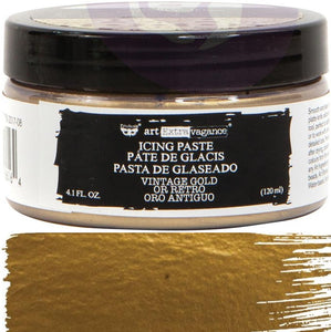 Icing paste - Vintage Gold