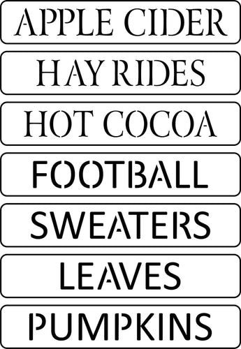 JRV FALL WORD PACK