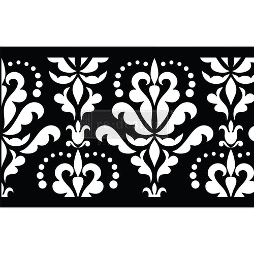 Damask Flourish, Stencil