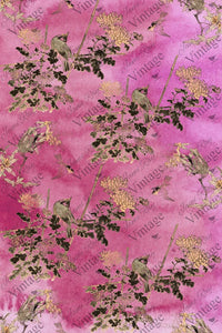 JRV Hot Pink Decoupage Paper