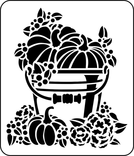 JRV PUMPKIN BUCKET STENCIL